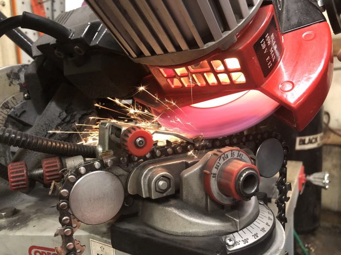 Let us help keep your chainsaw or mower working in top condition with our sharpening service.